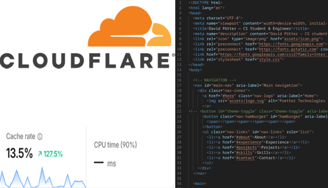 Client website screenshot